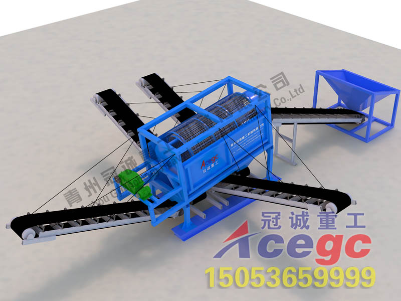 滾筒洗石機結(jié)構(gòu) 滾筒洗石機結(jié)構(gòu)