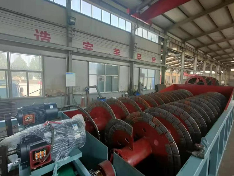 混凝土雙軸螺旋洗石機(jī) 混凝土雙軸螺旋洗石機(jī)